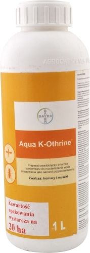 Aqua K - Othrine - Przeciw Komarom, Komary, środek owadobójczy, Gliwice, Śląsk